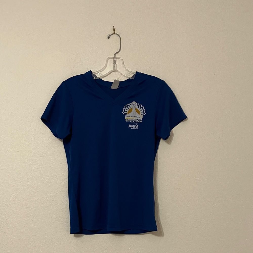 Blue Father Joe's 5K Technical T-Shirt